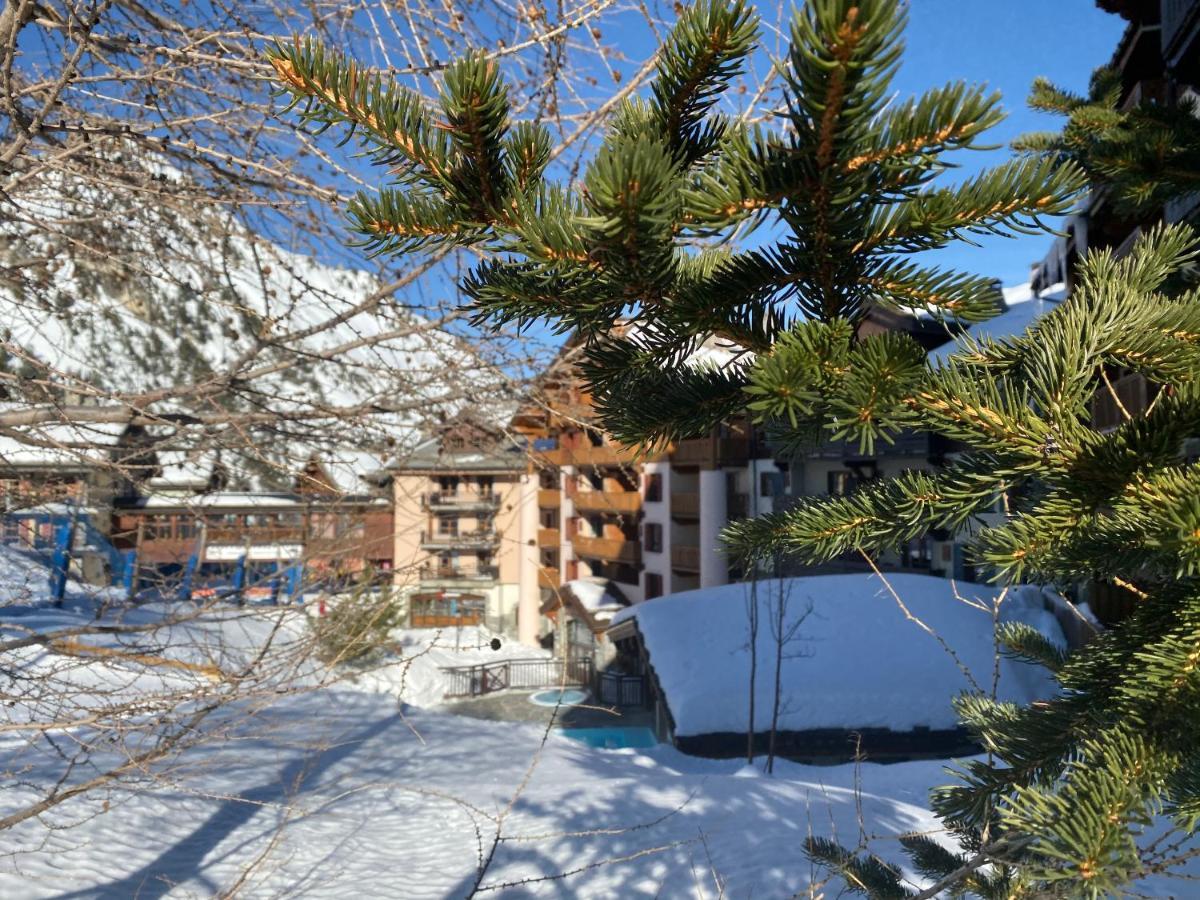 Arc 1950 - Appt 2 Chambres/ 1 Coin Nuit Luxueux- Ski Aux Pieds Les Arcs  Luaran gambar