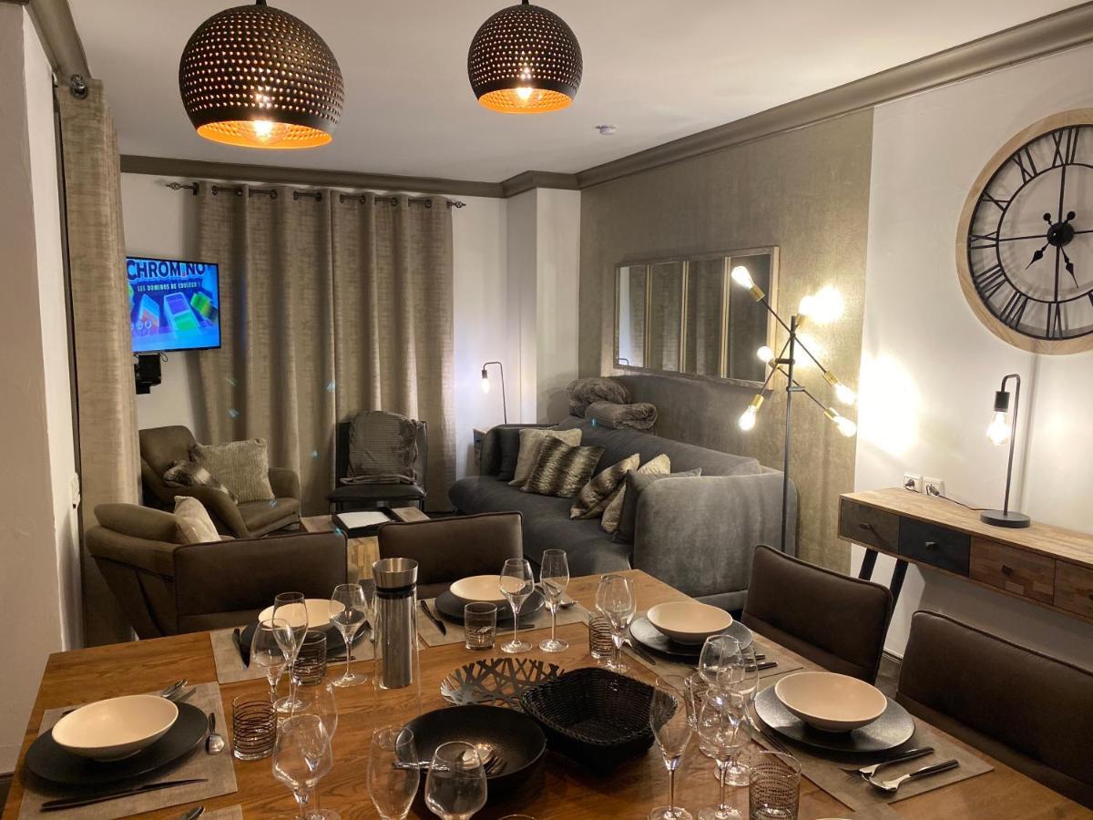Arc 1950 - Appt 2 Chambres/ 1 Coin Nuit Luxueux- Ski Aux Pieds Les Arcs  Luaran gambar
